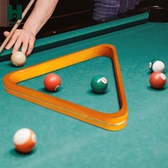 [Homyl] Wooden Billiard Ball Rack Smooth Edges 8 Balls Pool Table Ball Holder Snooker Billiard Frame