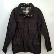 BALENO 黑色夾棉棉褸/外套/Jacket/Coat #sellthemall
