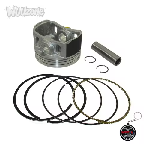 WUUzone Motorcycle 62mm Piston And Rings 13mm Pin Set For YX 170 2 valve Engine Stomp Detroit 170 SS