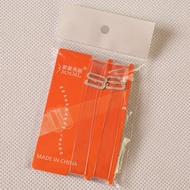 Topbra_shop ปรับที่มองไม่เห็นโปร่งใส Bra สายคล้องคอผู้หญิง Bra อุปกรณ์เสริมสายรัดซิลิโคนคุณภาพสูงชุด