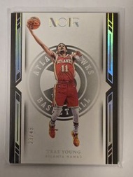 22-23 Panini NBA Panini Noir Trae Young Icon Edition 23/49