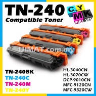 FULL SET Compatible Toner TN-240 TN240 For Brother HL3040CN HL3040CW HL3070CW MFC9120CN MFC9320CW