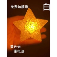 Fuzhou Shipment Glowing Little Star Light Dance Glowing Props Single Five-pointed Star 61 Stage Perf