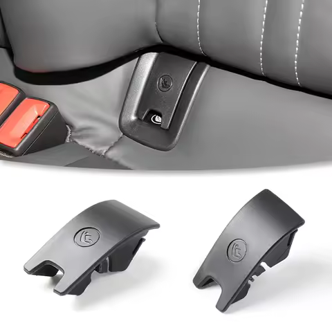 New Model Child Seat ISOFIX Slot Cover Cap Trim For Audi A4L A5 A6L A7L 2017 2018 2019 2020 2021 202