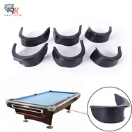 (KFL) 6pcs/set billiard pool table valley pocket liners rubber billiard accessory
