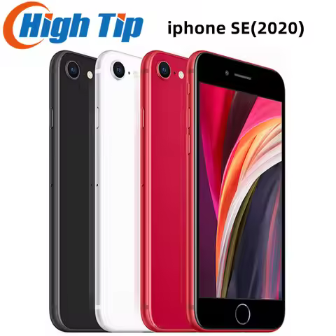 Unlocked Apple iPhone SE 2 (2020) 4.7 inch Touch ID NFC ROM 64GB/128GB/256GB Used Phone Smartphone A