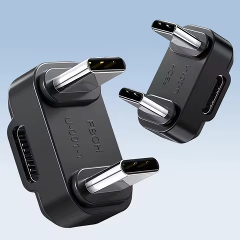 U-shaped OTG Multifunctional Adapter Suitable for Mobile Phone Clip Microphone Playback Charging OTG