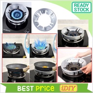 9 Holes Thickened Stainless Iron Gas Stove Ring Energy / Pelapik Dapur Gas / Pelapik Jimat Gas