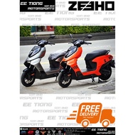 EV BIKE ZEEHO AE4 EV SMART SCOOTER ELECTRIC SILVER / ORANGE *(NEW-UNREGISTER) SUPER OFFER PROMOSI CL