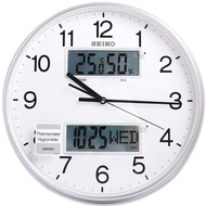 [Powermatic] Seiko Qxl013S Analog Silver Color White Dial Wall Clock