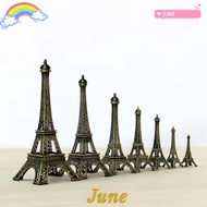 JUNE1 Eiffel Tower Model, 7 Sizes Exquisite Design Eiffel Tower Statue, Bronze Metal with Box Eiffel