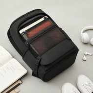 Durable Oxford 28L Business Travel Laptop Backpack Multi-Function Carry-On Daily Bag Beg Galas Lapto