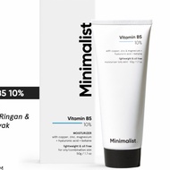 Minimalist 10% Vitamin B5 Moisturizer | Panthenol Facial Moisturizer Oilbebas with Zinc | 50G