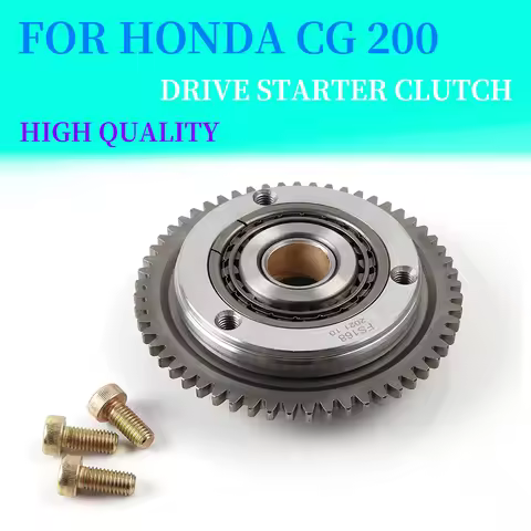 For Honda CG200 CG 200 cg200 cg 200 Overrunning Clutch Motorcycle Drive starter clutch Gear startup 
