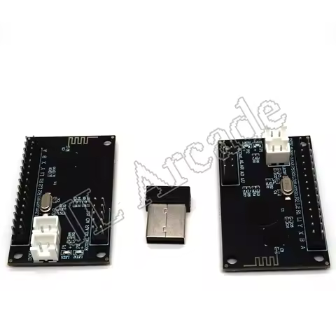 Wireless Encoder, 2.4G, USB, Arcade Zero Delay Joystick Encoder, PCB Sanwa Game Stick Controller, Ra