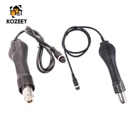 KOZEEY Mini Soldering Handle Durable for 858 878 8586 898D Rework Solder Station