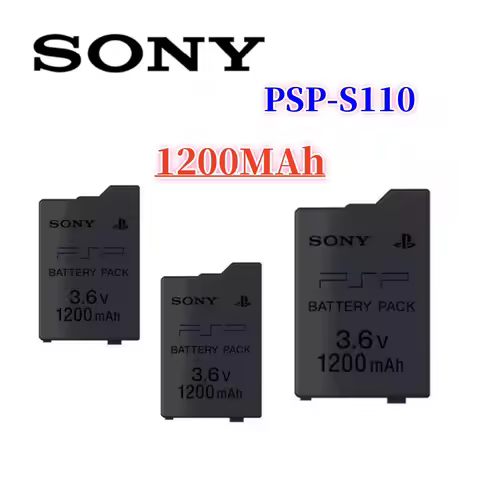 Original 1200mah Battery for Sony PSP1000 PSP2000 PSP3000 PSP 2000 3000 PSP-S110 PlayStation Portabl