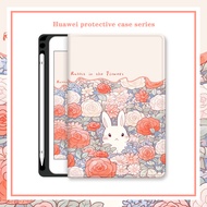 Tri-fold Honor Pad X9A 11.5 2025 X8A X9 X8 V9 V8 V7 V6 Case with Penci Holder Shhhockproof Honor Tab