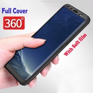 360 Degree Full Protection Phone Cases Samsung Galaxy S8 S9 Plus Plastic Case Samsung Note 8 9 Cover Ready Stock 5-10 days