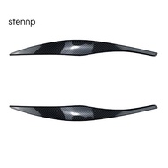 Car Headlights Eyebrows Eyelids Cover Eyelash Head Light Stickers for  3 Series E90 E91 320I 330I 05