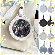 HLAR Badge Bag, Multi-Color 58/75mm Badge Display Bag, PVC Waterproof Transparent Window Badge Prote