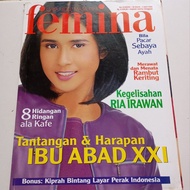 MAJALAH FEMINA NO.12 APRIL 2000