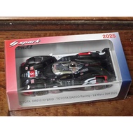 SPARK 2025 Le Man Toyota GR010 GAZOO Fleet Resin Model No. 8 1: 43