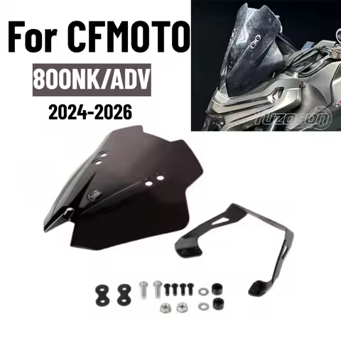 For CFMOTO 800NK NK800 Advanced 2023-2026 800 NK ADV Motorcycle Windshield Mounting Bracket Wind Def