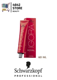 (กล่องแดง เฉพาะสี) Schwarzkopf Igora Royal color ชวาสคอฟ อีโกร่า รอยัล ยาย้อมสีผม 60มล.