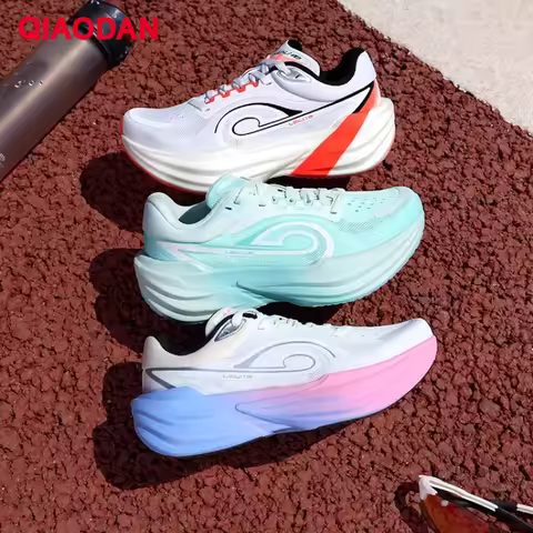 QIAODAN TG1.0 Women's Marathon Running Shoes 2026 New Platform Racing Shock Absorption Soft Long Dis