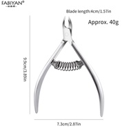 Nail Cuticle Clippers Silver Stainless Steel Dead Skin Scissor Nail Cutter Nipper Manicure Pedicure 
