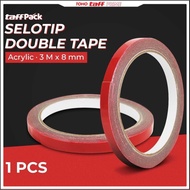 TaffPACK 3M 8mm Acrylic Double Tape - SC-3M