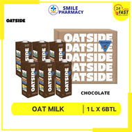 OATSIDE Oat Milk (CARTON) Oatmilk - Barista Blend / Chocolate 6 Bottle (6 Bottle x 1L) - Halal