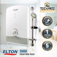 ELTON SS606 3 Years Warranty Sirim Electric Instant Water Heater Without Pump 3.8Bar 3600Watt 240V 5