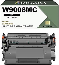 Compatible W9008MC Black Toner Cartridges with Chip 23,000 Pages for HP Laserjet Managed E5045dn, MF