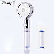 High pressure 3 Mode adjustable Shower Head Detachable Bath Shower Replaceable Filter Element