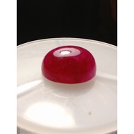 BATU BERYL MERAH DELIMA RED BERYL BIXBITE 10.35 CARAT CABOCHON high CUT NATURAL GEMSTONE