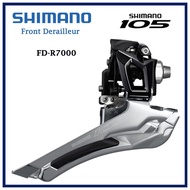 Shimano 105 Front Derailleur FD-R7000 (Brazed-On Mount) 2x11-Speed for Cycling and Bicycle