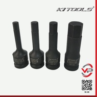 KI TOOLS HEX IMPACT SOCKET 3/4" INCH DRIVE / BOX SOCKET 12 14 17 19 21 22 24 MM