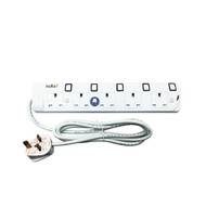 Cento SIRIM Approved Portable Socket CBL-584 CBL-585 with 4 / 5 Gang, Neon &amp; 2m Cable Length