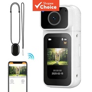 Mini Cam 12MP Ultra Photo Thumb Camera, 2.7K Video Portable Thumb-Sized Action Camera, WiFi Control 