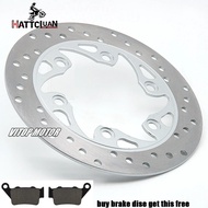 HATTCLUAN Motorcycle 230mm Dia Rear Brake Disc Rotor for KTM Duke Duke 125 200 250 390 RC 125/200/39