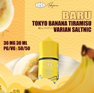 liquid Tokyoman saltnic creamy banana dingin murah botol 30ml enak murah