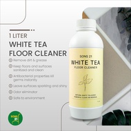 SONS 21 Tea Series Premium White & Green Floor Cleaner Aroma – Concentrated Floor Cleaner with Natur
