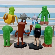 Action Figure Tung Tung Sahur Brainrot Anomaly Miniature Cake Topper Display Toy Tungtung Sahur