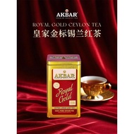 AKBAR Royal Gold Ceylon Black Tea Original Imported AKBAR Royal Gold Label Big Leaf Foreign Tea AKBA