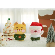 HK46 【SALE!!! Pre-Order】 2023 Kakao Friends Dear My Santa Mini Plush Toy/ Stuffed Toy Ryan Apeach DF