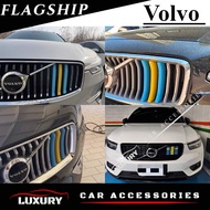 Volvo XC40 XC60 XC90 S60 S90 V60 Decorative Grill Sweden Trim Stirp Front Grill Cover Garnish Exteri