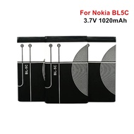 Lithium Li-Po 3.7V1020mAh Battery BL-5C BL 5C For Nokia 6267 6270 6330 6555 6600 6620 6630 1100 1101