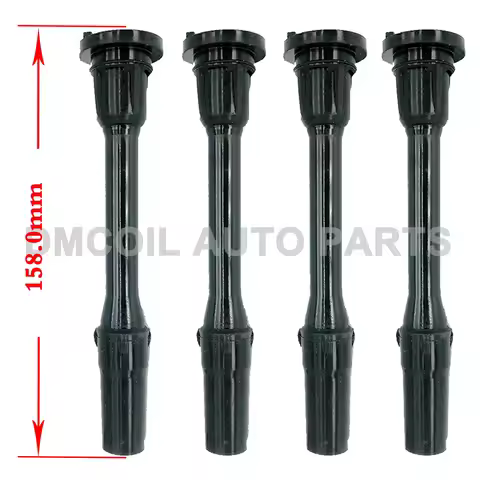 4 PCS LENGTH 158MM IGNITION COIL BOOTS AND SPRING FOR MITSUBISHI CARISMA PAJERO III SPACE STAR VOLVO
